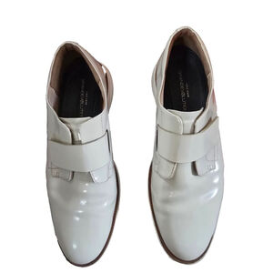 Women Cole Haan White & Beige GrandEvølution Loafers Size 9B